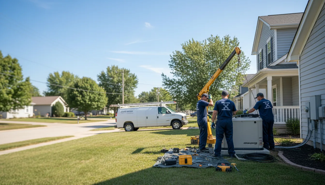 Generator Installation in Versailles, KY near me